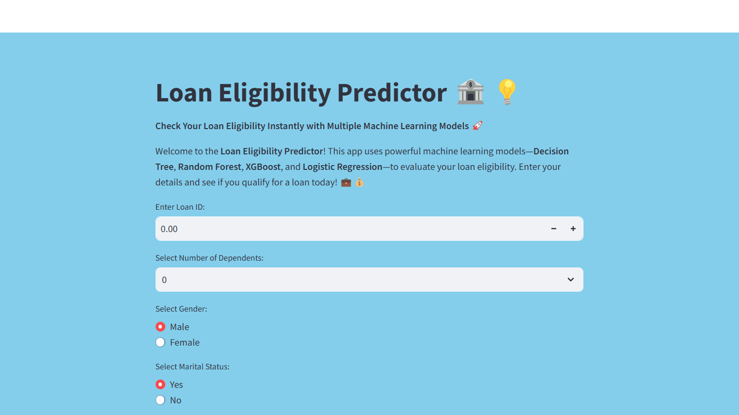 Loan Prediction System